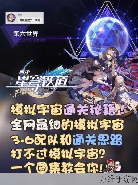 崩坏星穹铁道,揭秘模拟宇宙第三世界高效通关攻略