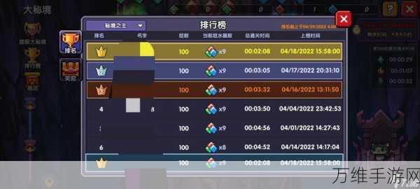 勇者秘境新手速成指南,萌新必看,解锁秘境高手之路