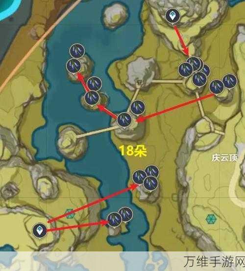 原神玩家必看,详尽琉璃袋采集攻略与高效路线图揭秘