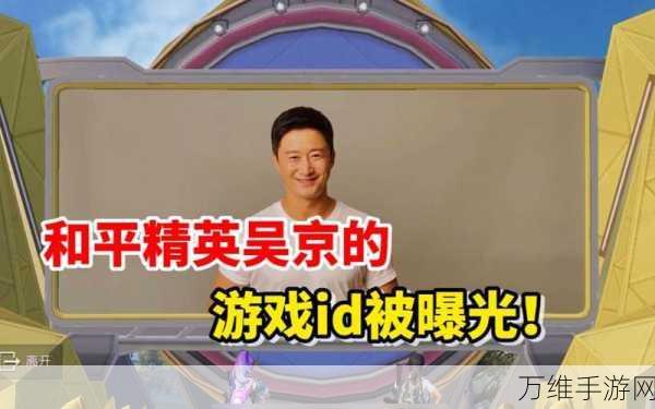 和平精英吴京语音包独家获取攻略,解锁战场新风采!