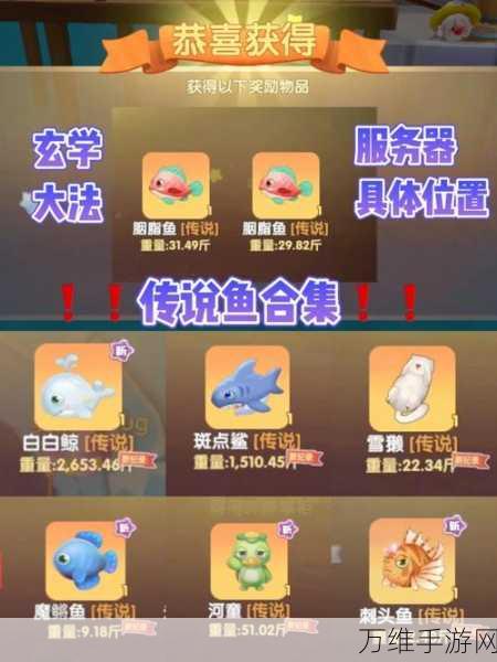 摩尔庄园钓鱼秘籍,解锁多次钓鱼技巧,赢取稀有鱼种大奖!