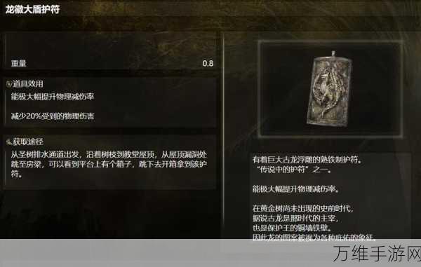 艾尔登法环深度攻略,揭秘护符皮袋的获取之道