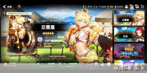 第七史诗英雄深度剖析,亚露嘉技能效果全解析及实战应用
