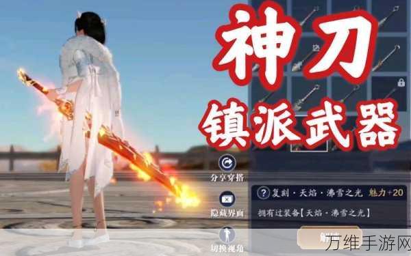 天刀神刀技能布局攻略,打造你的专属战斗风格