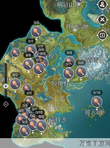 原神玩家必看,高效获取禽肉攻略大揭秘