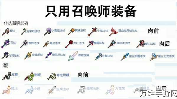 泰拉瑞亚,揭秘追踪敌人的神秘武器,助你战无不胜!