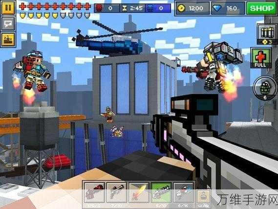 我爆头贼准免广告破解版,超爽 3D 像素射击手游全解析