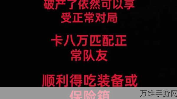 暗区突围，高手秘籍！解锁稳定收入的全面攻略