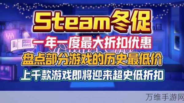 Steam 2023冬促盛宴，超值折扣与惊喜福利全揭秘