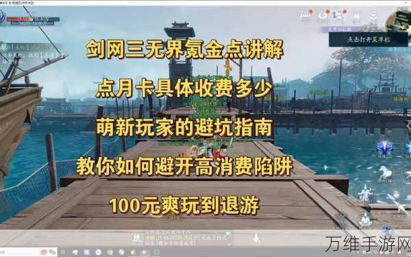 剑网3无界氪金宝典，解锁高效充值与消费秘籍