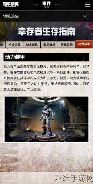 和平精英机甲皮肤价格揭秘,炫酷装备究竟价值几何?