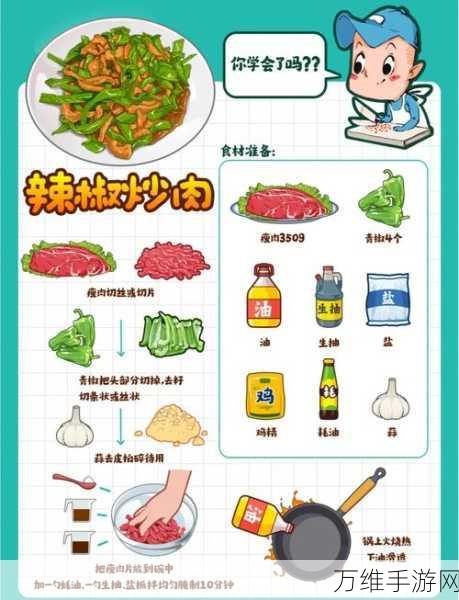 创造与魔法烹饪秘籍,解锁辣椒炒肉的绝妙配方与技巧