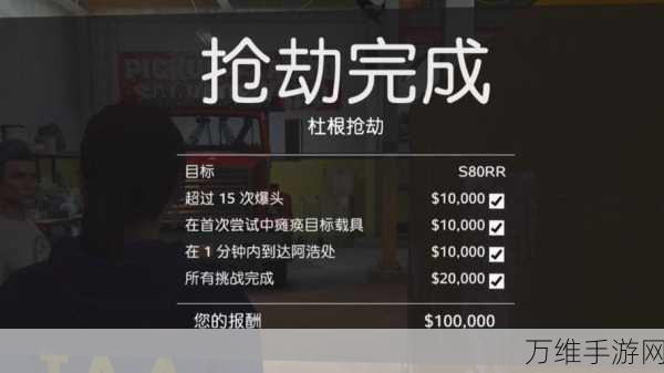 GTAOL深度攻略，莱斯特抢劫任务与游戏厅任务必胜技巧揭秘