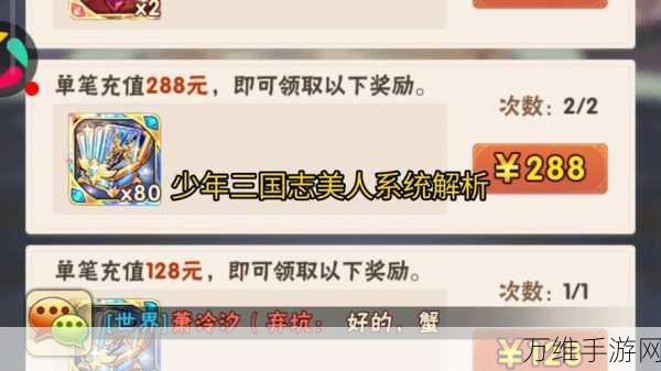 少年三国志,威名系统深度解析与获取攻略