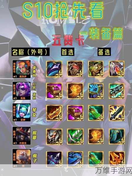 金铲铲之战蛛后出装攻略