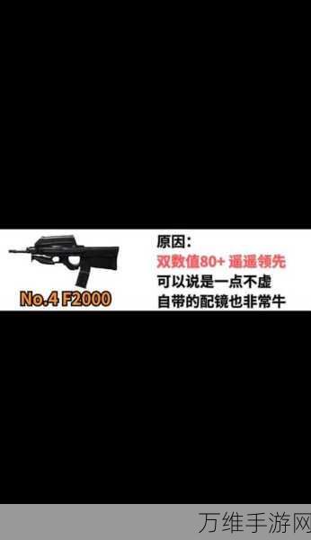 暗区突围,性价比之王!揭秘最便宜高效枪械