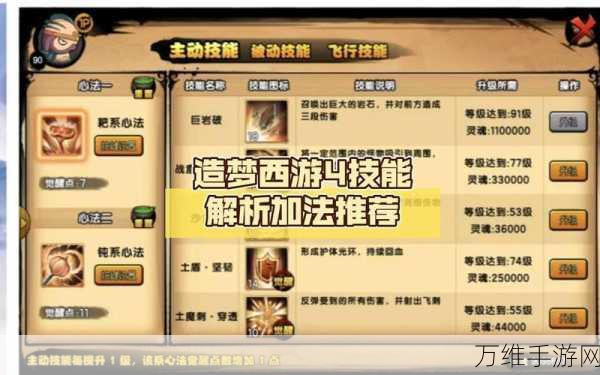 手游攻略,造梦西游OL八戒技能全解析与高效学习法