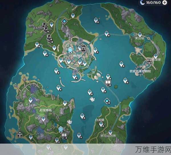 原神枫丹廷地下锚点解锁全攻略,揭秘隐藏路径与技巧