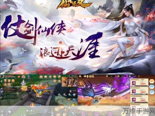 万境仙域录,仙侠世界的热血竞技之旅