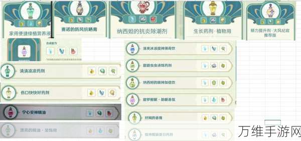 原神熠金妙剂活动全配方揭秘，打造专属药剂，赢取丰厚奖励！