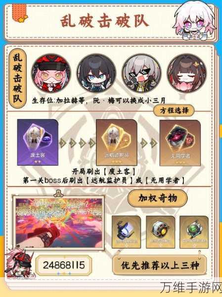崩坏星穹铁道,顶尖乱破光锥推荐与实战解析