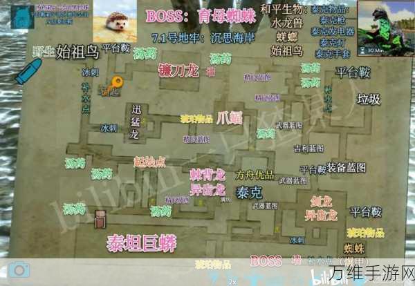 方舟手游攻略,铁甲传说刷新点与交易指南