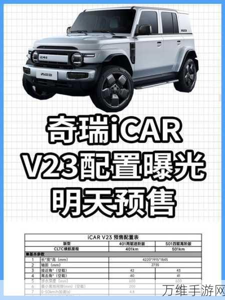 iCAR V23,上市热潮后的冷静思考——销量转化与用户忠诚度双重挑战