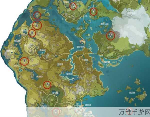 原神须弥探索指南，揭秘10个地灵龛的精确位置与解锁攻略