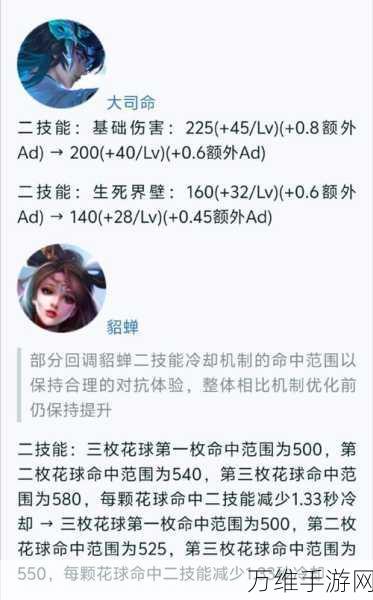 王者荣耀高手秘籍,貂蝉的绝妙玩法与实战技巧解析