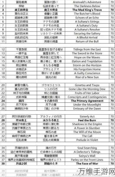 最终幻想14战斗职业1-90级高效练级攻略,解锁你的战斗潜能!