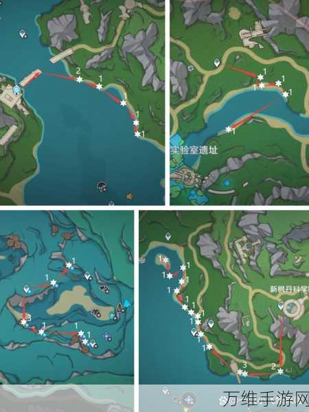 探秘原神,幽光星星全采集指南与分布图详解