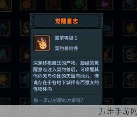 提灯与地下城觉醒意志获取全攻略,深度揭秘高效获取途径