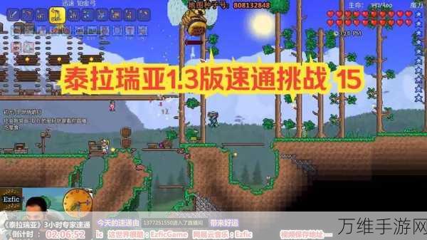 泰拉瑞亚高手进阶,揭秘高效刷松露虫与资源管理秘籍,速通挑战不是梦!