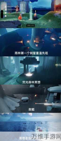 光遇探险指南,揭秘荧光森林的奇幻之旅