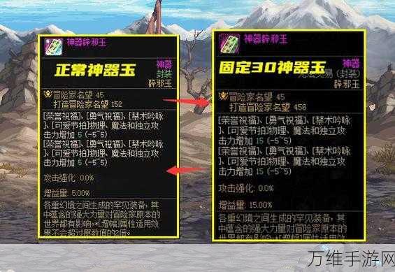 DNF神器装备价值揭秘,网友激辩,天价神器究竟花落谁家?