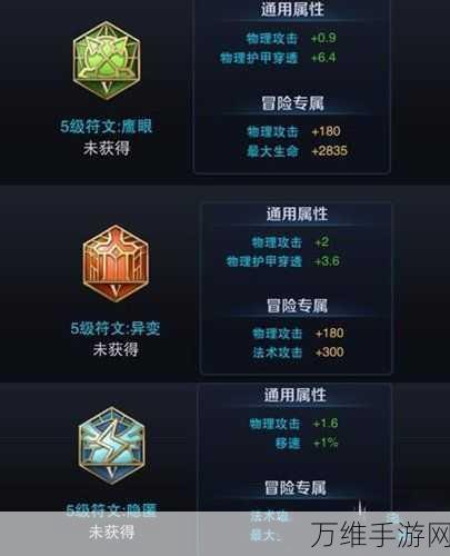 王者荣耀顶尖AD铭文搭配揭秘,提升胜率的关键细节