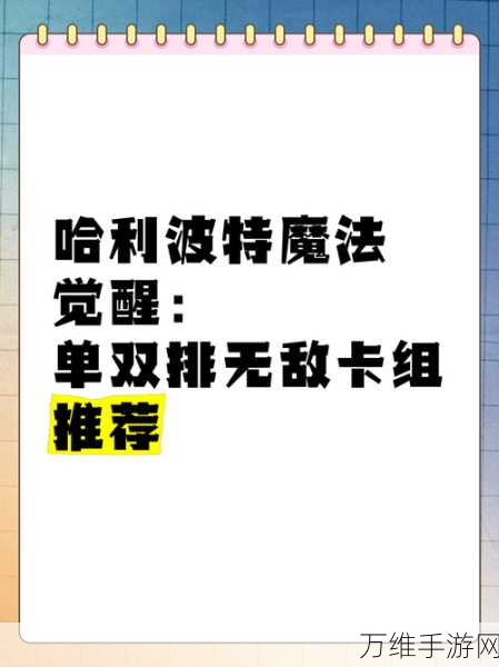 哈利波特魔法觉醒,顶尖卡牌组合攻略,揭秘资源管理高效策略