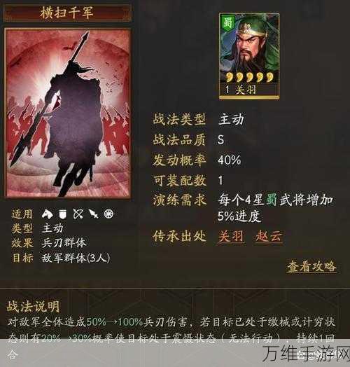 三国志战略版，关羽队伍配置攻略，策略技巧与价值提升之道