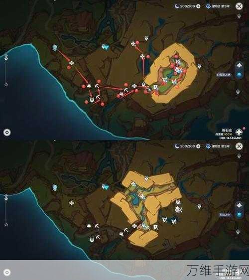 原神全地图老石位置揭秘，高效收集攻略助你探险无忧