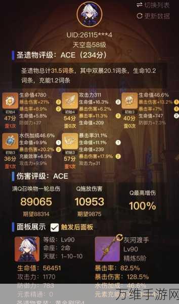 原神深度解析，圣遗物主词条全揭秘，打造最强角色必备指南
