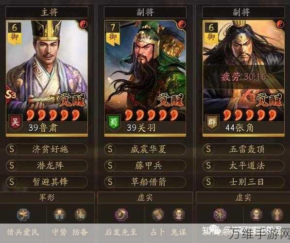 《三国志战略版》白眉张角推荐 法正张角曹操阵容搭配